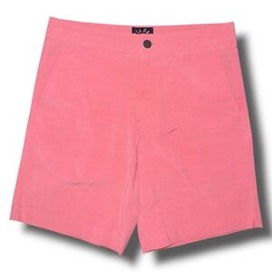 FAHERTY Shorts Men 30 All Day 8.5" Hybrid Chino Drawstring Zipper Pocket Stretch